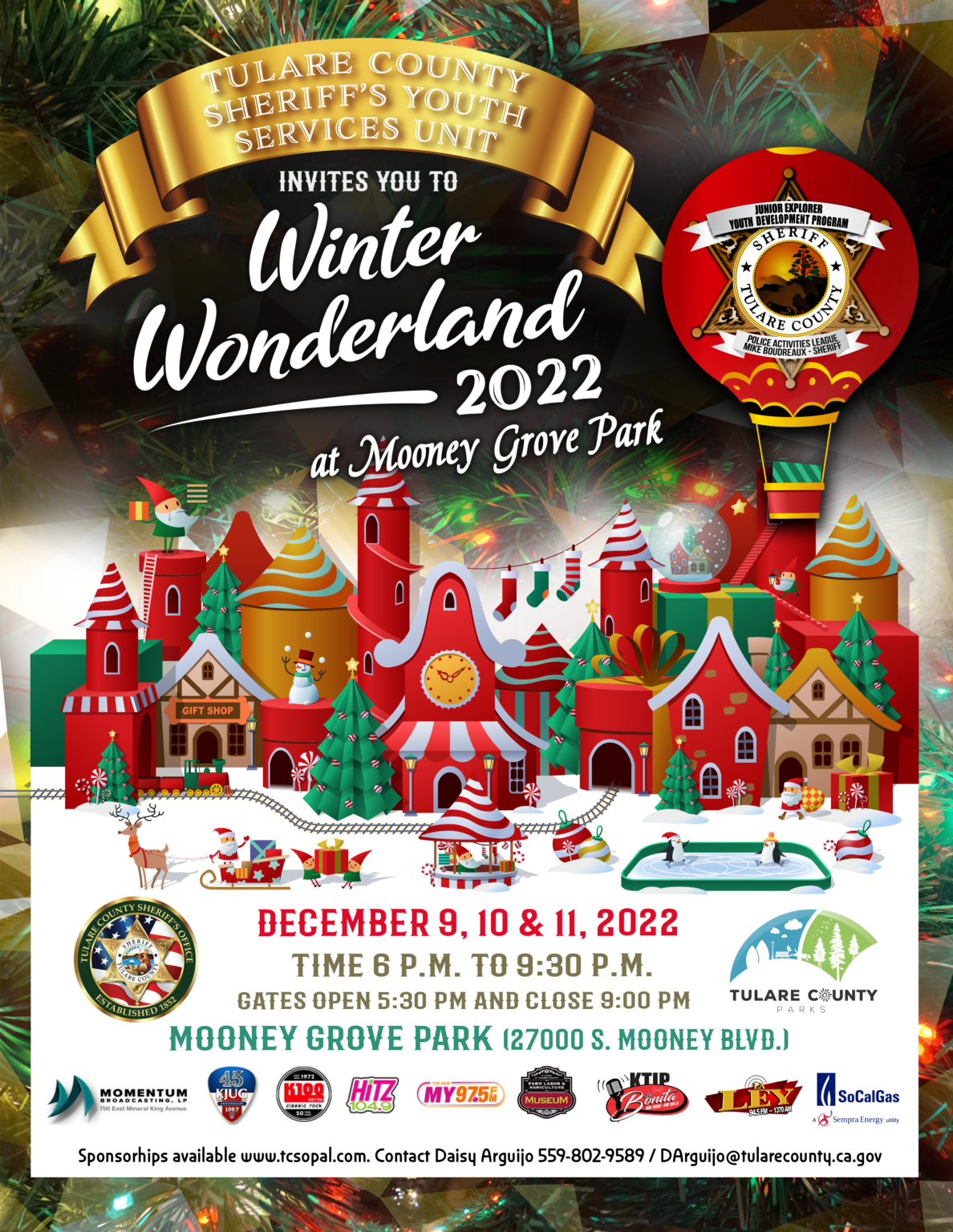 Winter Wonderland this Weekend at Mooney Grove Valley Voice