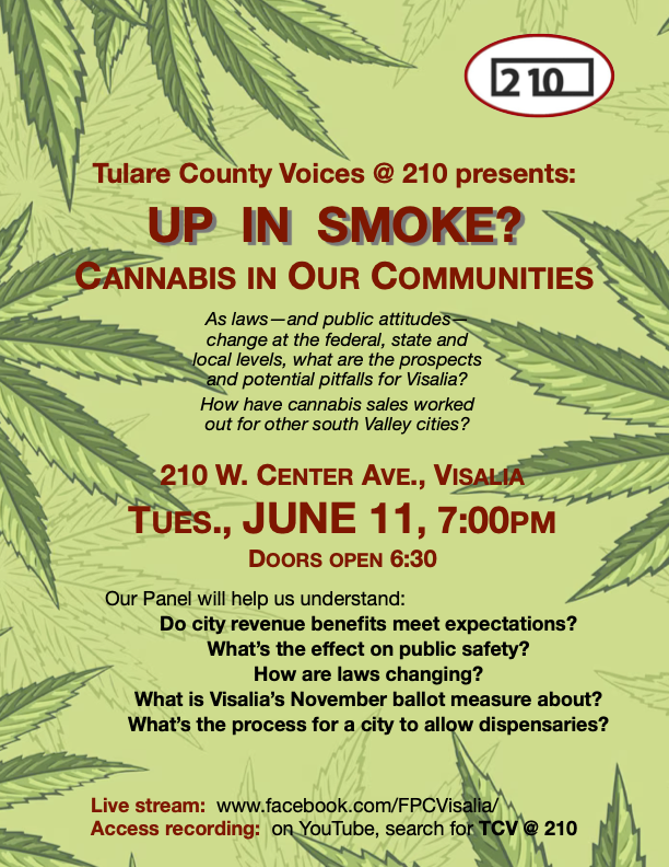 Will Visalia vote to toke? - Valley Voice